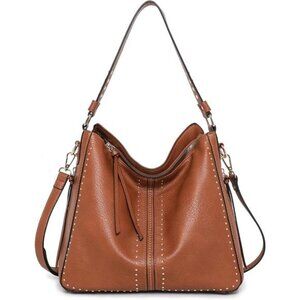Hobo Handbag for Women Orange